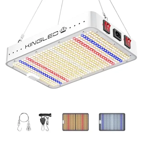 KingLED KP1000 100W Full Spectrum LED Grow Light