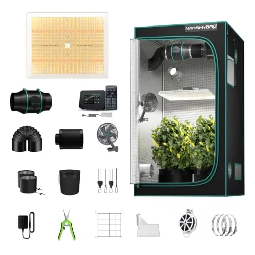 MARS HYDRO TSW2000 4x4 Smart WiFi Grow Tent Kit