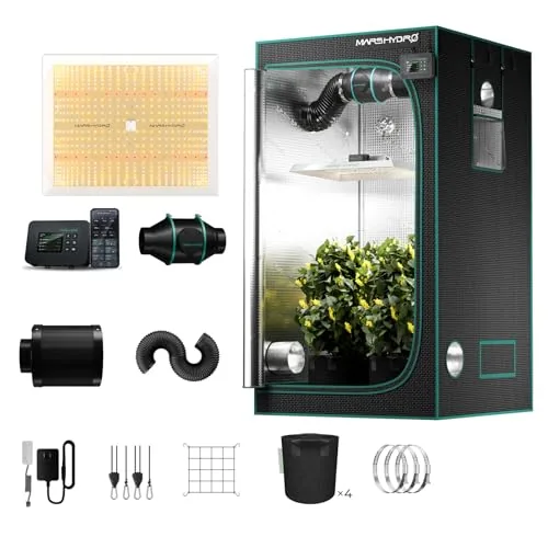 MARS HYDRO TSW2000 Smart WiFi 4x4 Grow Tent Kit