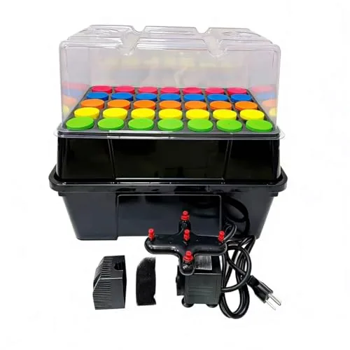 HORTIPOTS Aeroponic Cloner 35-Site No-Pump Design