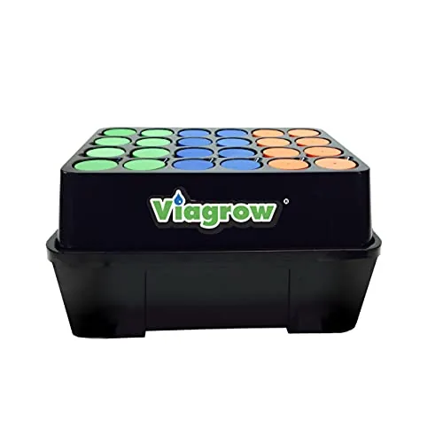 Viagrow 24-Site Aeroponic Clone Machine with Lid