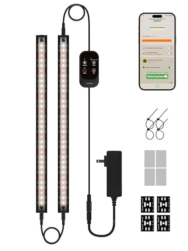 GLOWRIUM G6 Smart Grow Light Strip 2-Pack 16W
