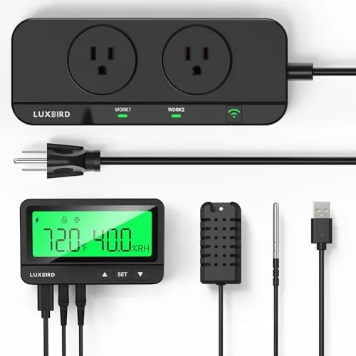 Luxbird LTC-318-W WiFi Temp Humidity Controller