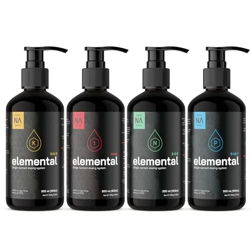 NilocG Elemental Single Nutrient 4-Bottle Dosing System