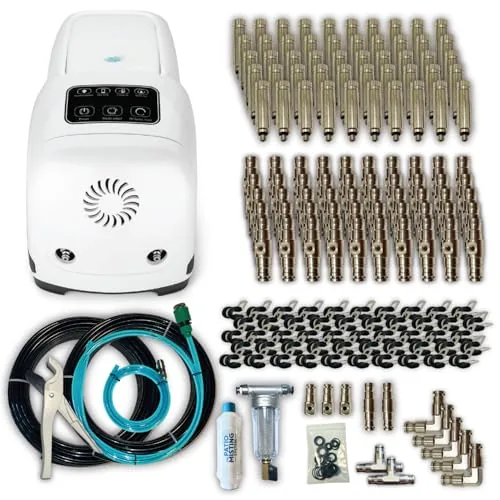 Patio Misting System Pro 1000 PSI High-Pressure Kit