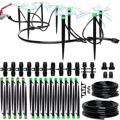 CARPATHEN Drip Irrigation Kit 5/16 & 1/4 Tubing