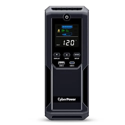 CyberPower CP1500AVRLCD3 1500VA UPS with Color LCD