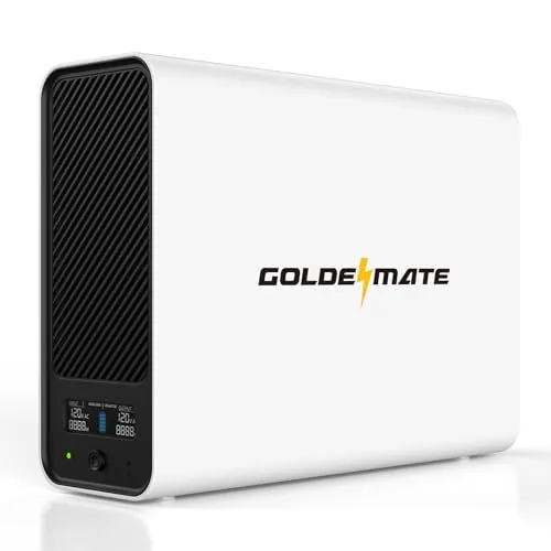 GOLDENMATE 1000VA LiFePO4 UPS with Pure Sine Wave
