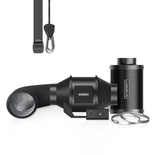 AC Infinity CLOUDLINE LITE 4" Fan and Carbon Filter Kit