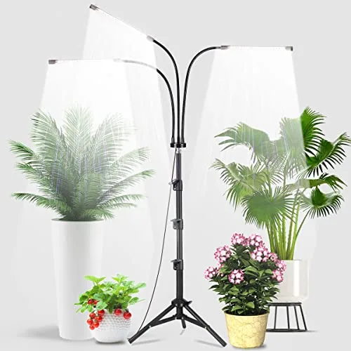 GHodec 60-LED Floor Grow Light with Adjustable Tripod Stand