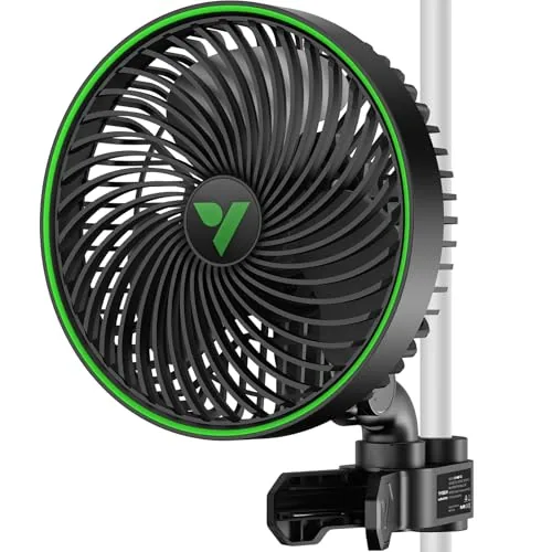 VIVOSUN AeroWave E6 Gen2 6-Inch Smart Clip Fan