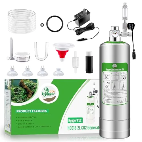 Hygger CO2 2L Stainless Steel DIY Generator System