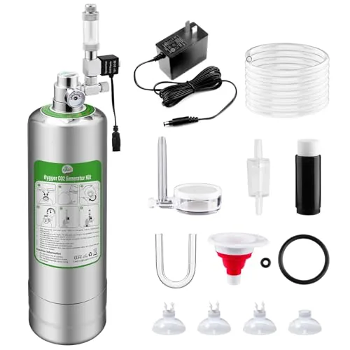 Hygger CO2 5L Stainless Steel CO2 Generator Kit