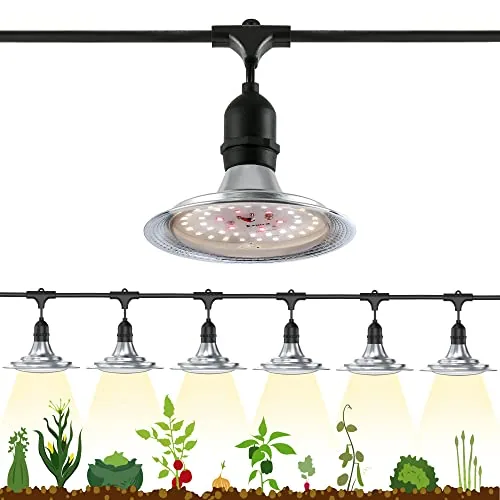 Espird 21.3FT UL-Certified Outdoor String Grow Light