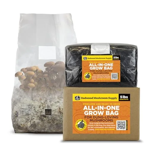 Redwood Mushroom Supply 5LB All-in-One Grow Bag
