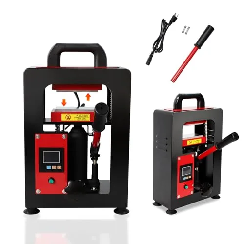 Generic 5-Ton Heat Press 2.3x4.7in Dual Plate LCD