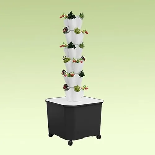 Generic 10-Layer Aeroponic Vertical Tower Garden System