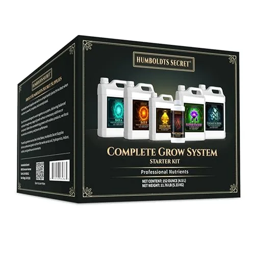 Humboldts Secret Starter Kit 6-Product Nutrient System
