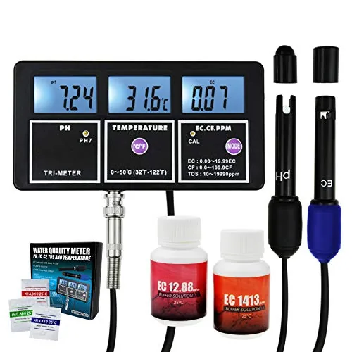 Gain Express 5-in-1 pH EC TDS Temp Continuous Monitor