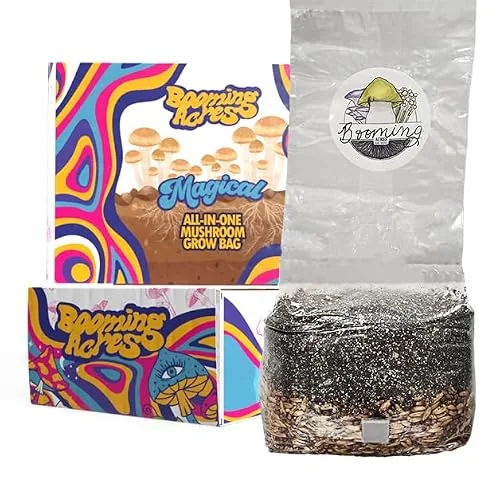 Booming Acres 3lb All-in-One Mushroom Grow Bag