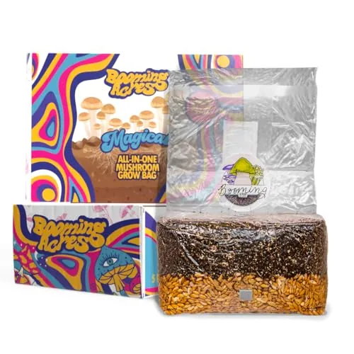 Booming Acres 5lb All-in-One Mushroom Grow Bag