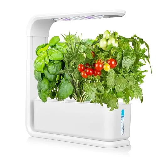 TerraSol 3-Pod Indoor Hydroponic Garden with LED Light