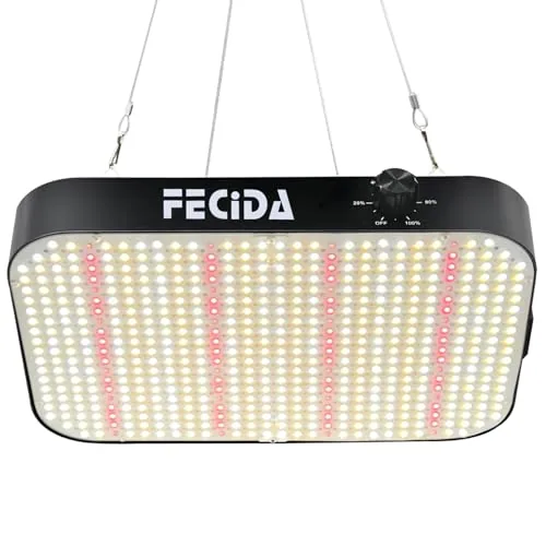 FECiDA 65W Full-Spectrum LED Grow Light Dimmable