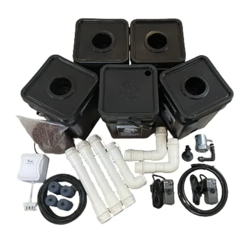 Artisun RDWC 4-Site Hydroponic Kit with Reservoir