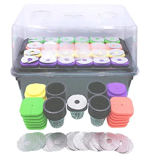 HORTIPOTS DWC 24-Site Propagator with Bonus Net Pots