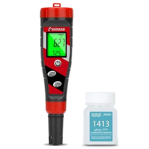 UIUZMAR 4-in-1 pH EC TDS Temp Hydroponic Meter