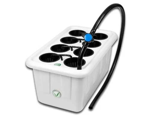 SUPERPONICS 8-Pod DWC Hydroponic System for Tall Plants
