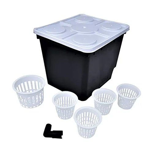 Bootstrap Farmer Dutch Bucket Set 10-Pack with 50 Net Pots