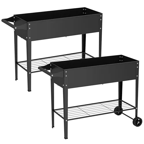 Chuangshuo Guard Elevate 32-Inch Raised Bed on Wheels