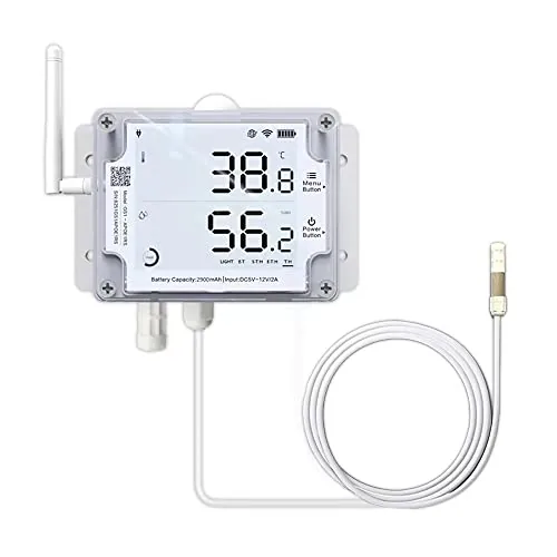 UbiBot GS1-AETH1RS Ethernet WiFi Temp Humidity Logger