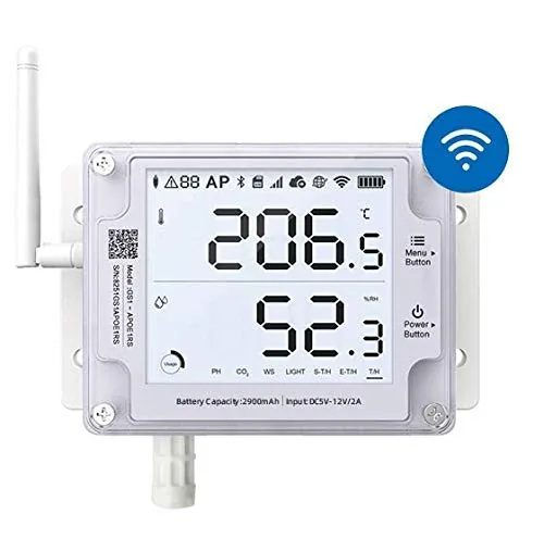 UbiBot GS1 WiFi Temp Humidity Logger with Cloud Storage