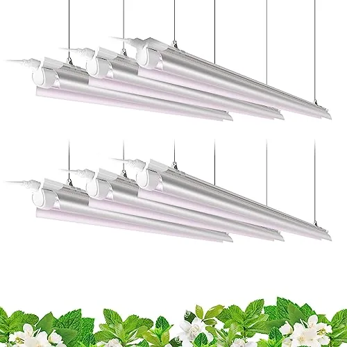 Barrina 4FT T8 Full Spectrum LED Grow Light 6-Pack