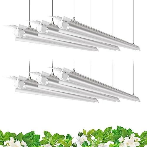 Barrina T8 4FT Full Spectrum LED Grow Lights 6-Pack