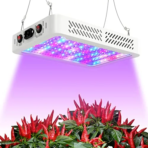 TATU 100W LED Grow Light Full Spectrum 1000W HPS Equiv