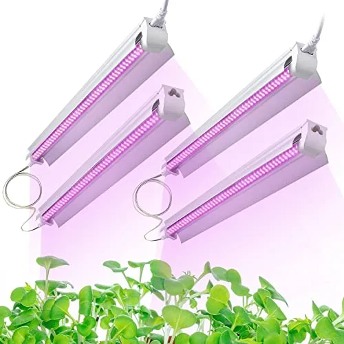 TYAGMAM 4ft T8 LED Grow Light 4-Pack 180W