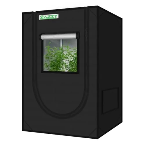 Zazzy 2x2 Grow Tent 600D Mylar 24x24x36 Inch
