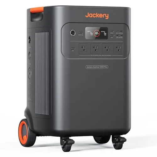 Jackery Explorer 5000 Plus 5040Wh 7200W LiFePO4 Generator