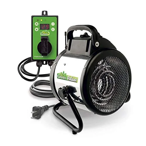 Bio Green PALMA 1500W Greenhouse Heater with Digital Thermostat