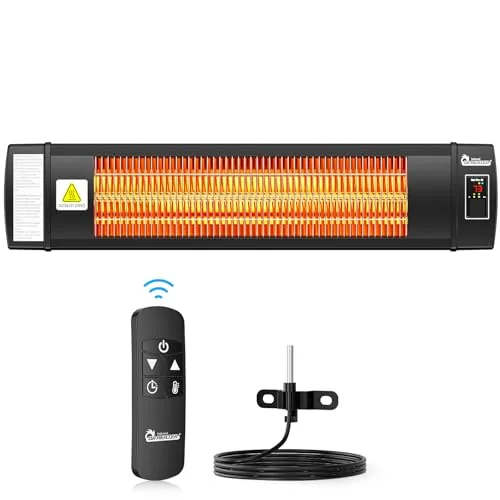 DR. INFRARED Portable IPX5 Indoor Outdoor Space Heater