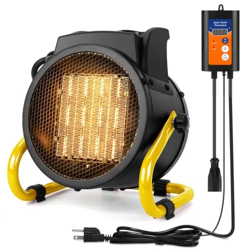 Rui Cheng 1500W Greenhouse Heater with Digital Thermostat