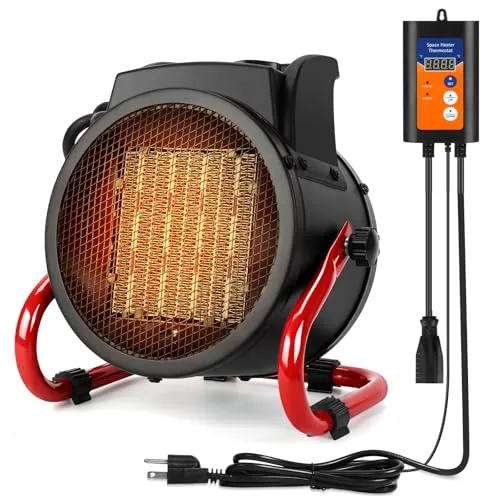 Rui Cheng 1500W Greenhouse Heater with Digital Thermostat
