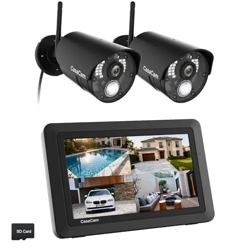 CasaCam VS802 Wireless 720p System with 7in Monitor