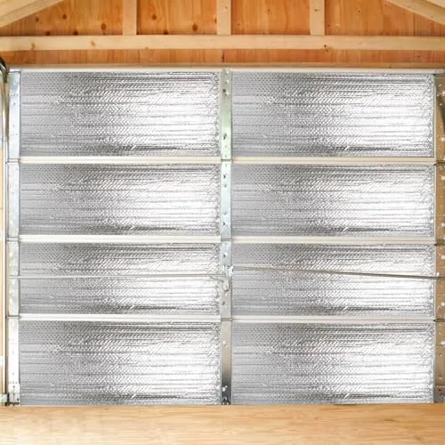 Hoqqf 8-Piece Garage Door Reflective Bubble Insulation Kit