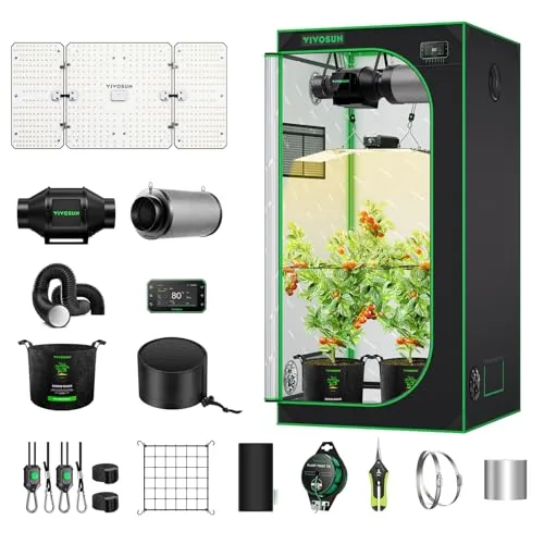 VIVOSUN GIY 3x3 Smart Grow Tent Kit 200W WiFi