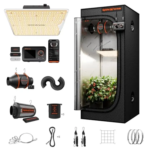 Spider Farmer SF1000D 2x2 Complete Grow Tent Kit
