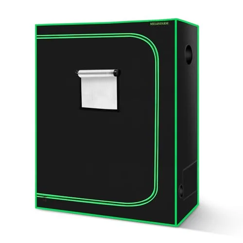 MELONFARM 4x2 Grow Tent 48x24x60in Diamond Mylar